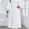 white dress fashion