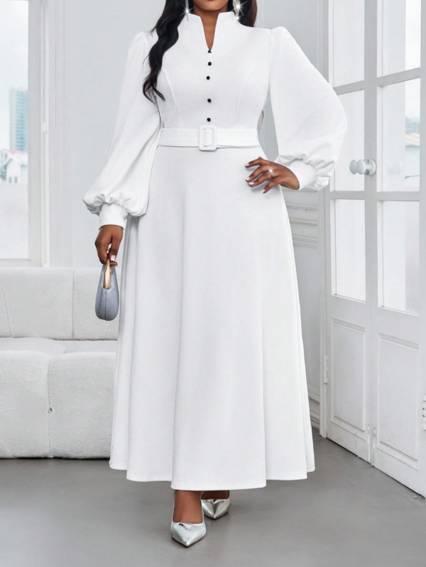 white dress fashion